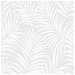 Seabrook Designs Tossed Palm White Paintable Wallpaper thumbnail image 1 of 5