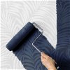 Seabrook Designs Tossed Palm White Paintable Wallpaper - Image 2