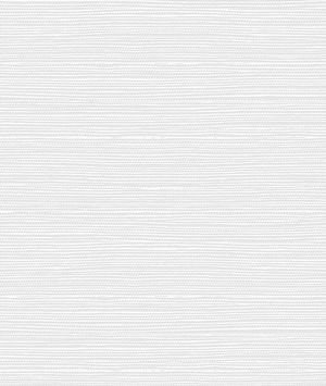 Seabrook Designs Faux Grasscloth White Paintable Wallpaper