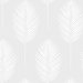 Seabrook Designs Palm Leaf White Paintable Wallpaper