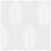 Seabrook Designs Palm Leaf White Paintable Wallpaper thumbnail image 1 of 5