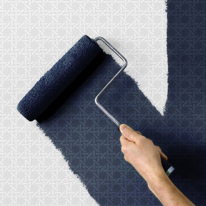 Seabrook Designs Wicker White Paintable Wallpaper image 2 of 5