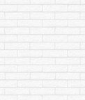 Seabrook Designs Limestone Brick White Paintable Wallpaper