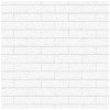 Seabrook Designs Limestone Brick White Paintable Wallpaper - Image 1