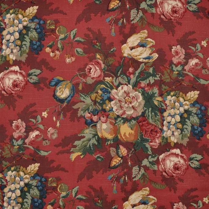 P. Kaufmann Queensland Crimson Fabric image 1 of 5
