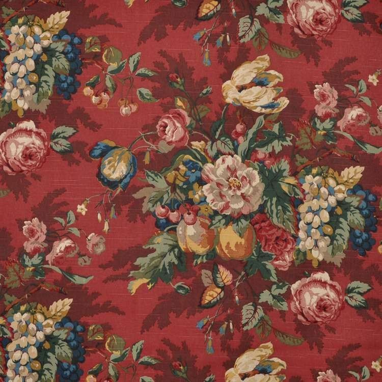 P. Kaufmann Queensland Crimson Fabric