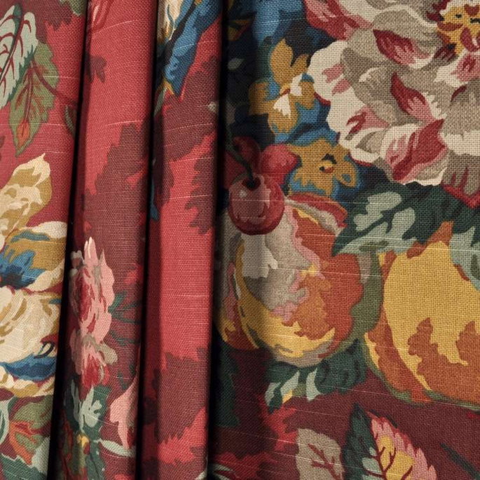 P. Kaufmann Queensland Crimson Fabric image 3 of 5