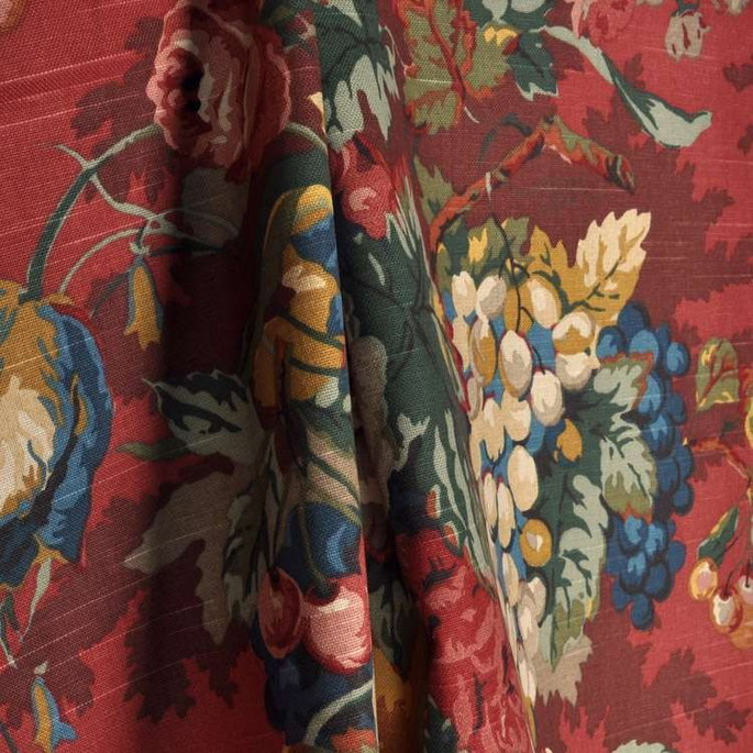 P. Kaufmann Queensland Crimson Fabric image 4 of 5