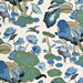 GP & J Baker Nympheus Linen Aqua/Teal Fabric