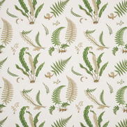 GP & J Baker Ferns Linen Stone/Green Fabric