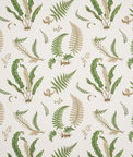 GP & J Baker Ferns Linen Stone/Green Fabric