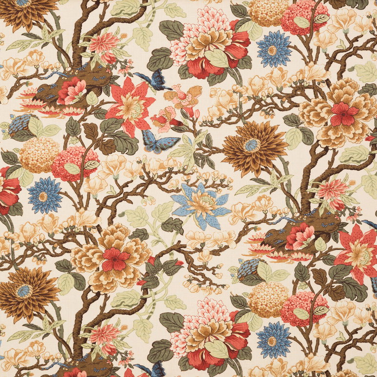 GP &amp; J Baker Magnolia Biscuit/Sand Fabric