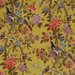 GP & J Baker Hydrangea Bird Mustard/Mauve Fabric