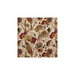 GP & J Baker California Red/Cream Fabric