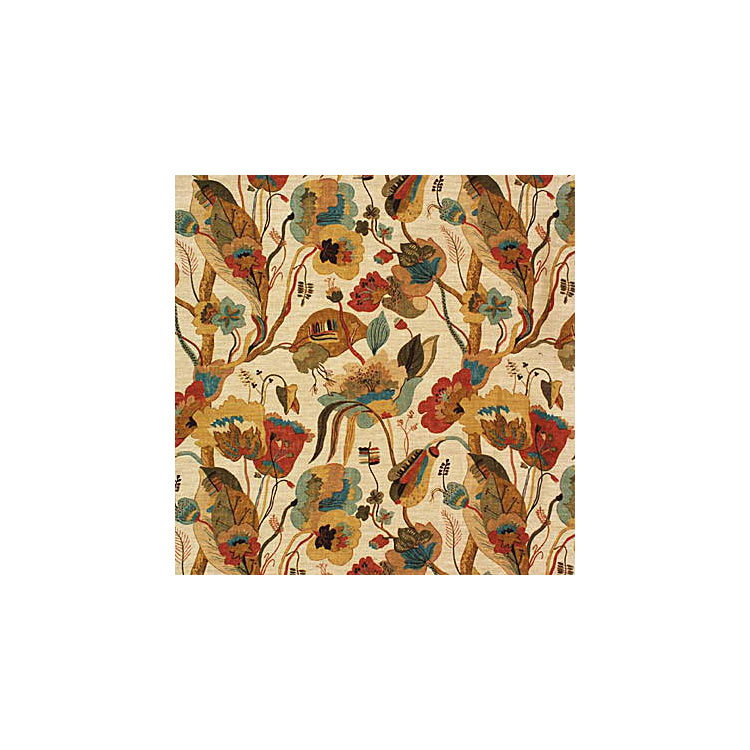 GP &amp; J Baker California Aqua/Stone Fabric