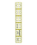 Omnigrid Clear Plastic Ruler - 1" x 6"