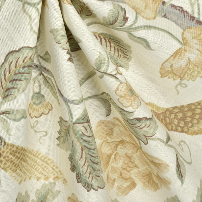Robert Allen @ Home Peony Call Parchment Fabric image 3 of 3