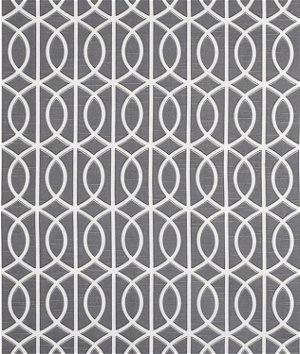 Robert Allen @ Home Bella Porte Charcoal Fabric