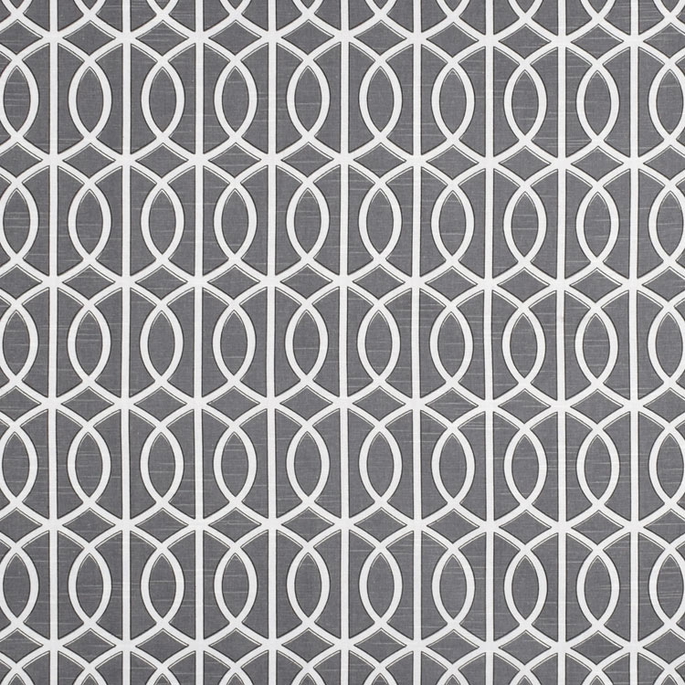 Robert Allen @ Home Bella Porte Charcoal Fabric image 1 of 3