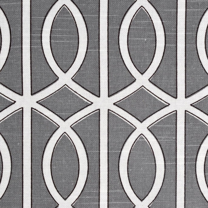 Robert Allen @ Home Bella Porte Charcoal Fabric image 2 of 3