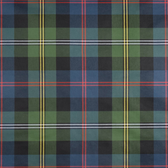 Robert Allen @ Home Plaid Moors Navy Red Fabric image 1 of 3