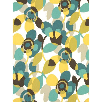 Robert Allen @ Home Abstract Flora Rain Fabric