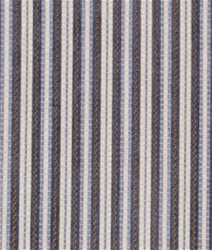 Robert Allen Avenue Stripe Iris Fabric