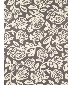 Robert Allen @ Home Cutwork Floral Truffle Fabric