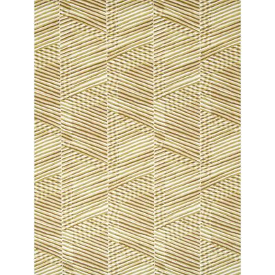Robert Allen @ Home Crossed Lines Gold Leaf Fabric