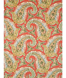 Robert Allen @ Home New Paisley Coral Fabric