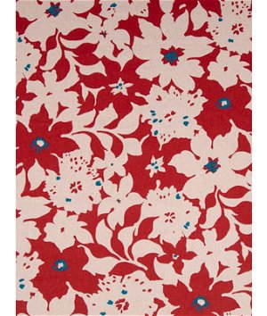 Robert Allen @ Home Artful Floral Poppy Fabric