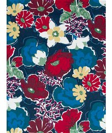 Robert Allen @ Home Splashy Garden Poppy Fabric