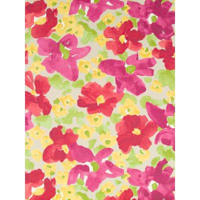 Robert Allen @ Home Evanthey Flora Poppy Fabric