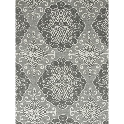 Robert Allen @ Home Grand Motif Backed Greystone Fabric