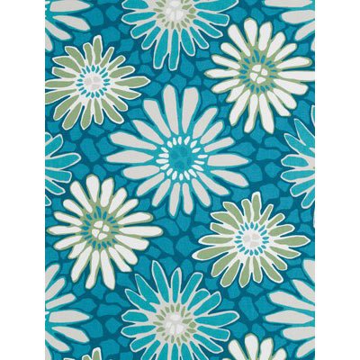 Robert Allen @ Home Tactile Flora Turquoise Fabric
