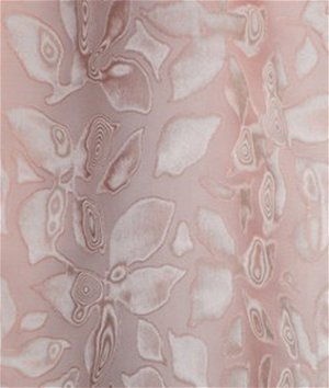Robert Allen Contract Leaf Motif Carnelian Fabric