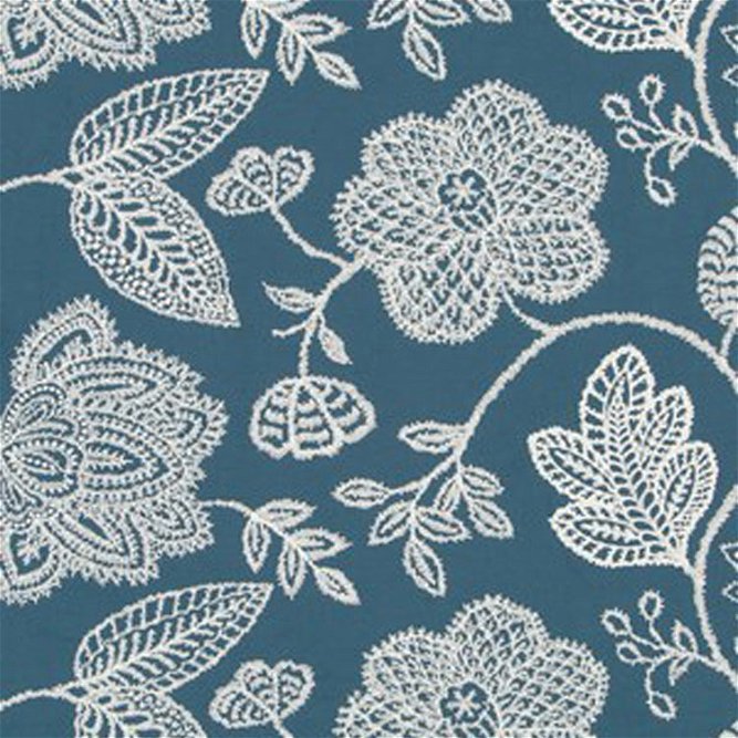 Robert Allen Garden Stitch Denim Fabric