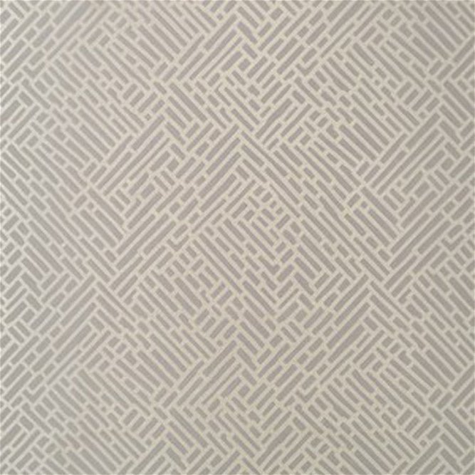 Beacon Hill Capri Fret Silver Fabric