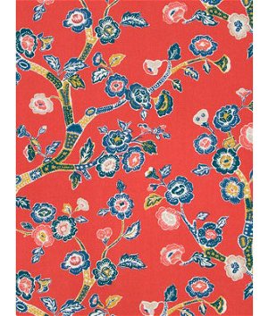 Robert Allen @ Home Blossom Dearie Cherry Fabric