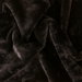 Black Faux Rabbit Fur Fabric thumbnail image 1 of 2