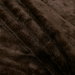 Brown Faux Rabbit Fur Fabric