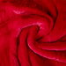 Red Faux Rabbit Fur Fabric