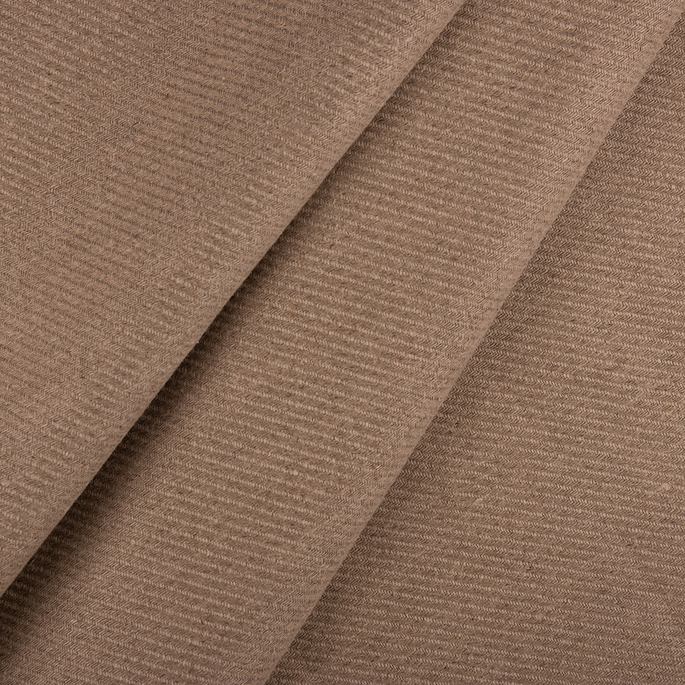 12.5 Oz Natural Rafael Twill Linen Fabric image 2 of 2
