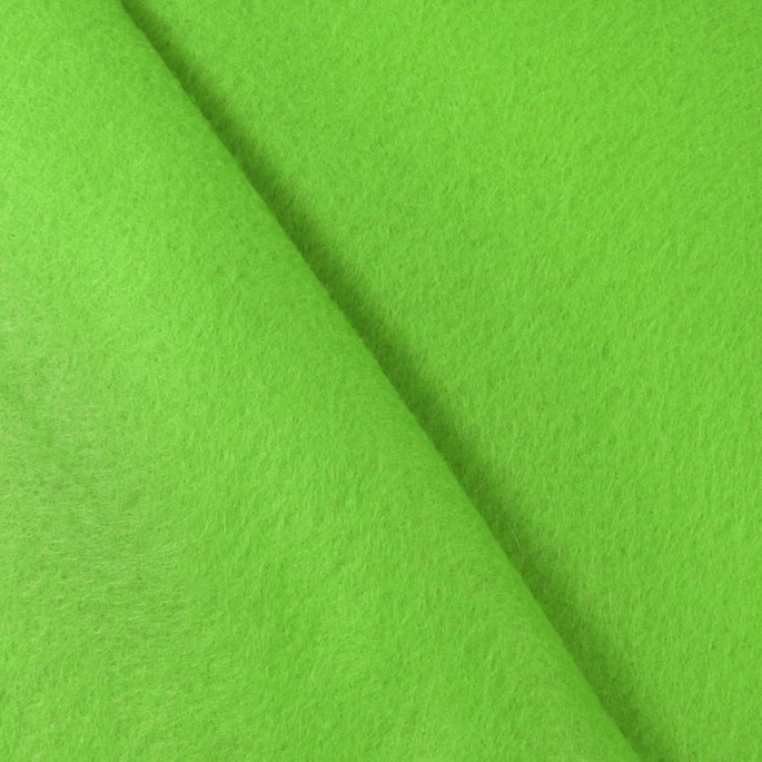 Apple Green Felt Fabric image 2 of 2