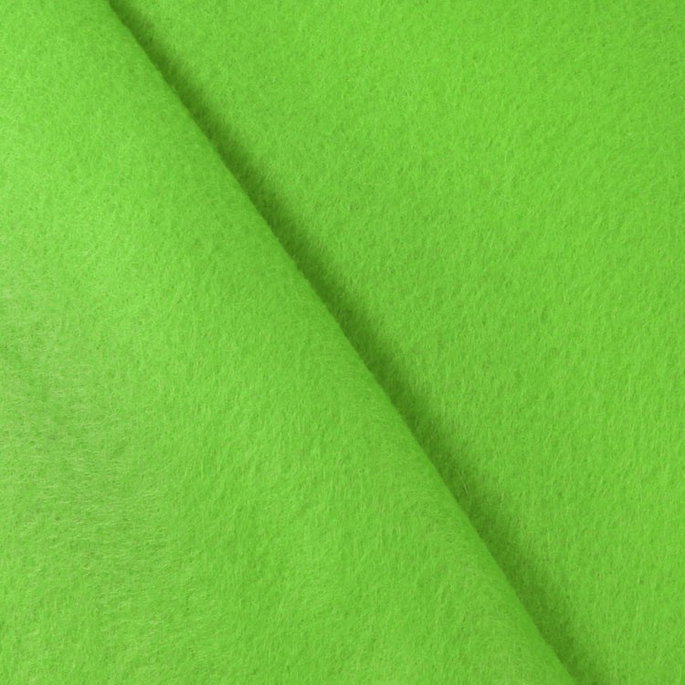 Apple Green Felt Fabric image 2 of 2