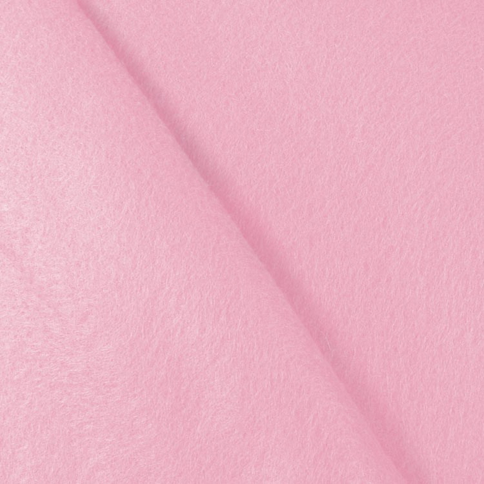 Baby Pink Felt Fabric image 2 of 2
