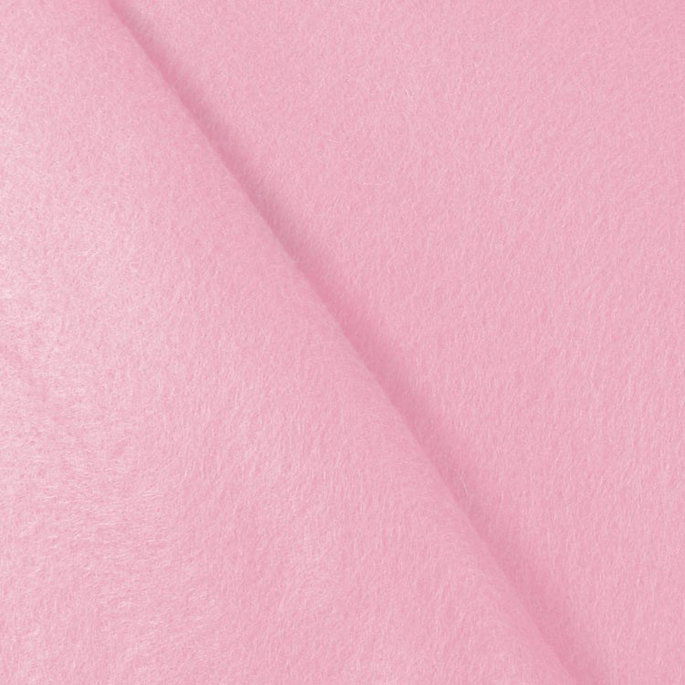 Baby Pink Felt Fabric image 2 of 2