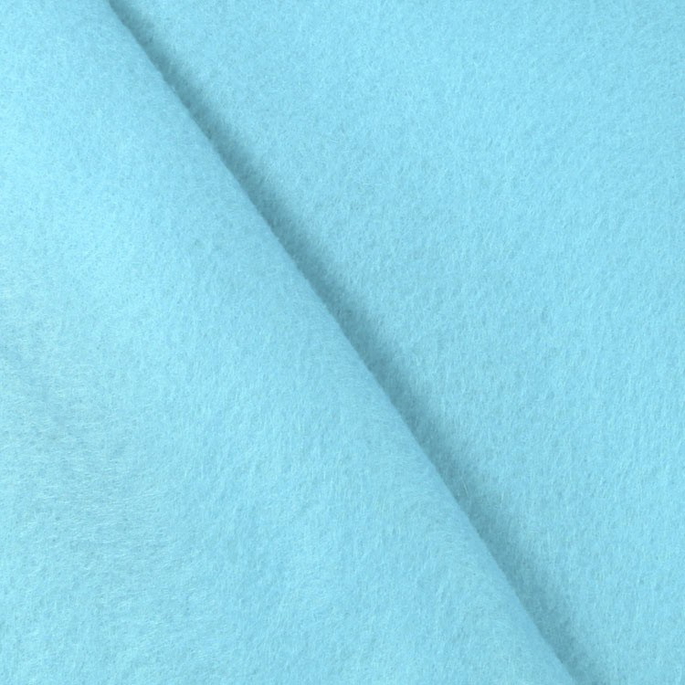 Baby Blue Felt Fabric image 2 of 2