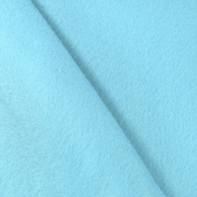 Baby Blue Felt Fabric image 2 of 2
