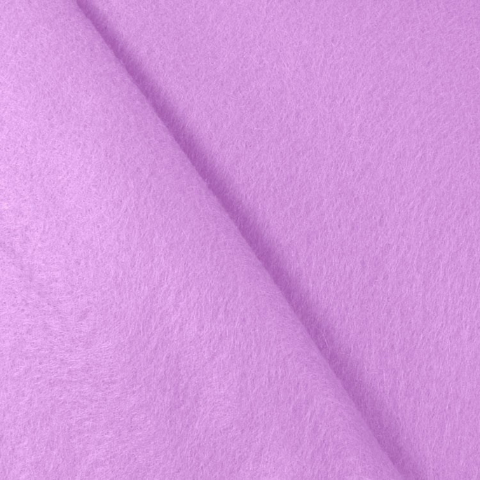 Bright Lilac Felt Fabric image 2 of 2